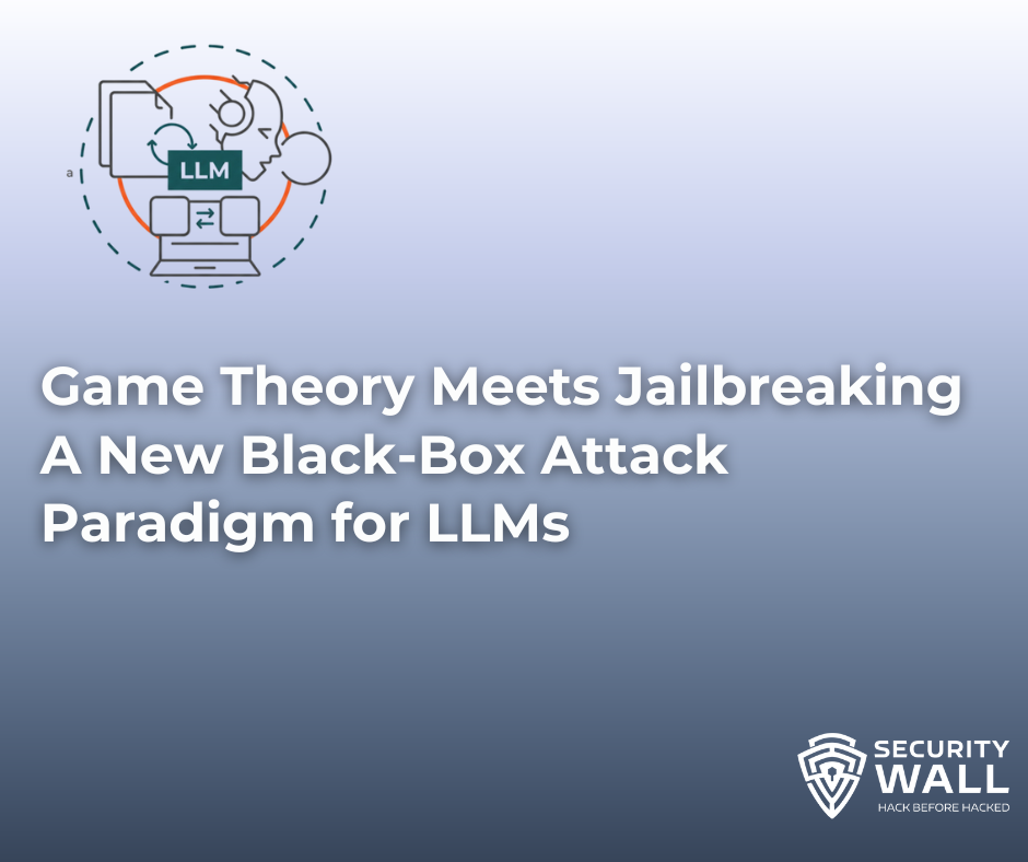 Game Theory Jailbreaking - A New Black-Box Attack Paradigm for LLMs