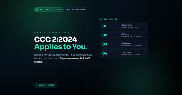 CCC 2: Cloud Cybersecurity Controls Saudi Arabia